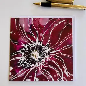 Wild Ink Flowers Series- Poppy Love