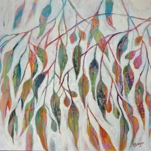 Morning Light in Gum Leaves