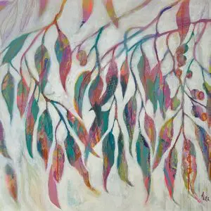 Pretty In Pink Gum Leaves