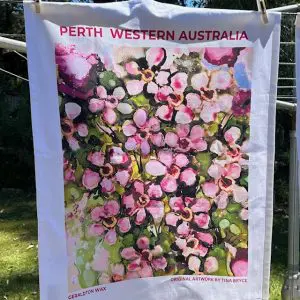 Tea Towel - Geraldton Wax