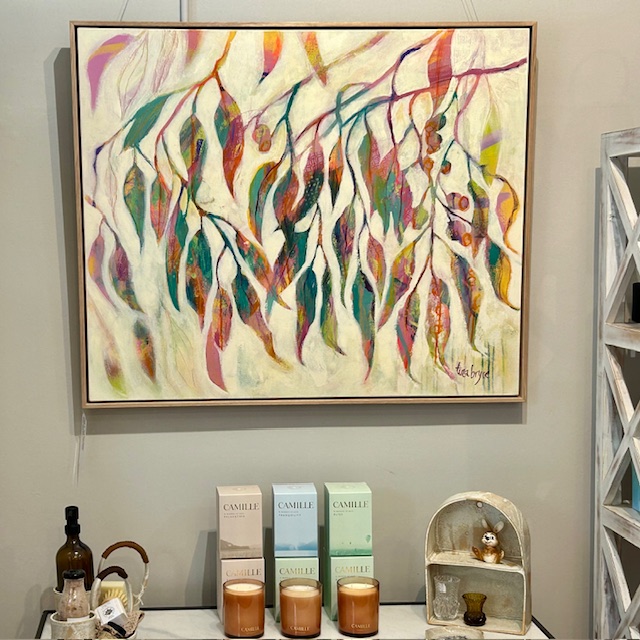 Pretty In Pink Gum Leaves - Image 3