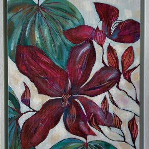 Butterfly Flowers Study