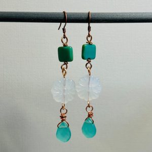 Mallee Girl Designs Earrings - White Lady