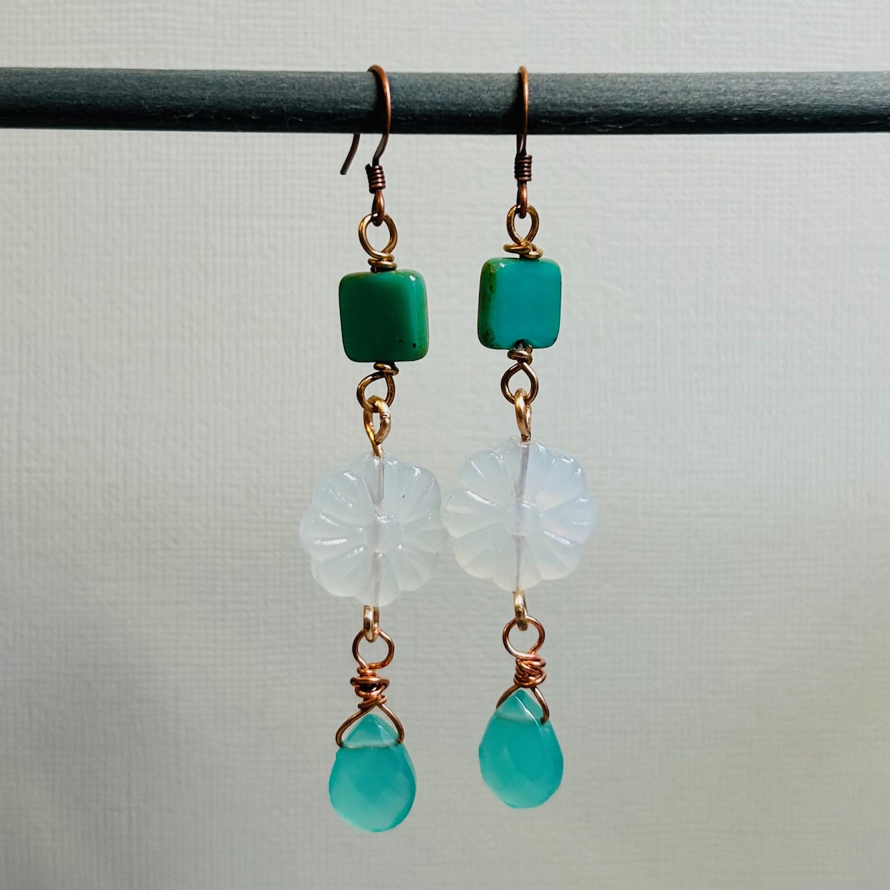 Mallee Girl Designs Earrings - White Lady