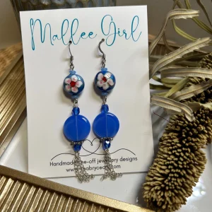 Mallee Girl Designs Earrings - Blue Moon