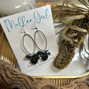 Mallee Girl Designs Earrings - Blue Lagoon