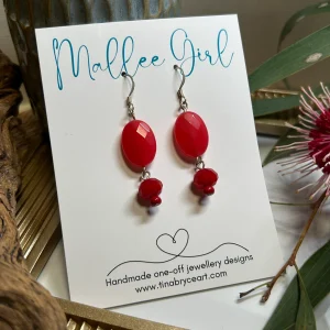 Mallee Girl Designs Earrings - Gin Sling