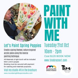 Workshop- Paint Spring Poppies With Me